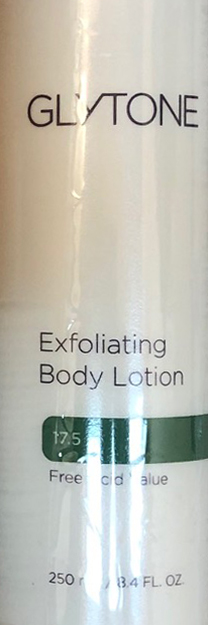 Exfoliating body lotion 17.5% glycolic acid
