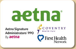 Aetna, Coventry, First Health Insurance
