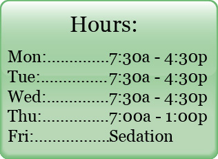 Our downtown Atlanta, GA dental practice Office Hours