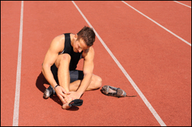  Track Athlete with Ankle Pain