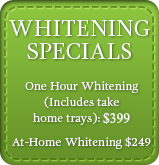 Whitening Specials