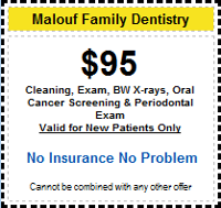 $95 Cleaning, Exam, BW X-Rays, Oral Cancer Screening & Periodontal Exam - Coupon