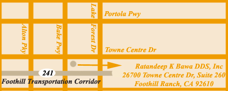 map to dental office
