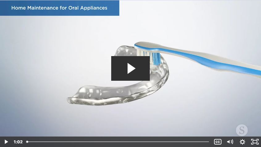 Home Maintenance of Oral Appliance 