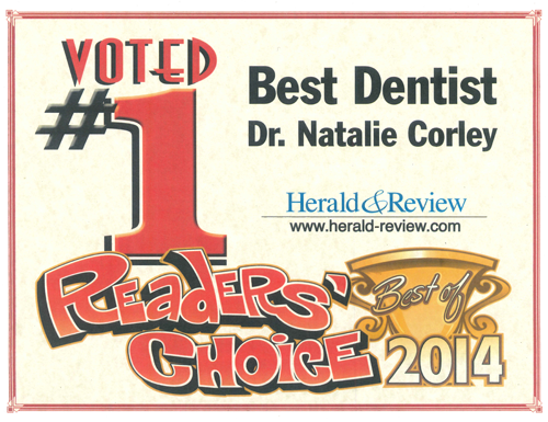 Best Dentist Award - Dental Office in Decatur, IL