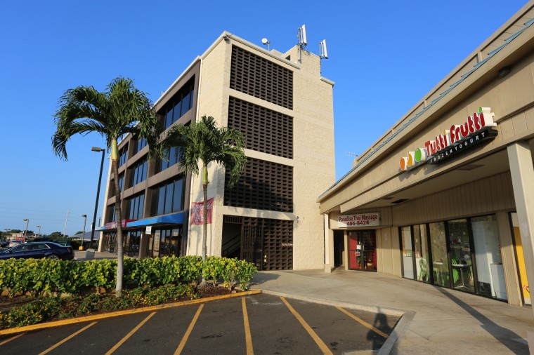 Photo of our building which is the old spa building by tutti frutti and spicy ahi