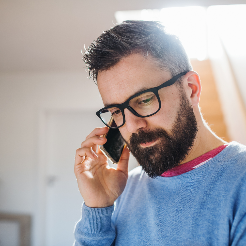 Man on Phone