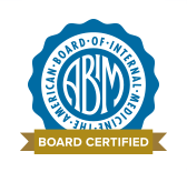 American Board of Internal Medicine Board Certified Logo