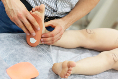 Custom Orthotics for kids Illustration of orthotics for kids
